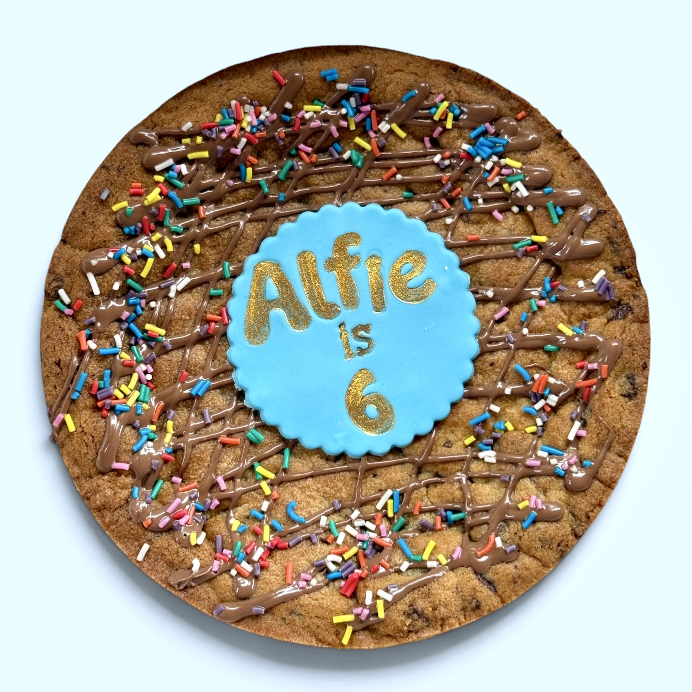 Personalised Mega Chocolate Chip Cookie