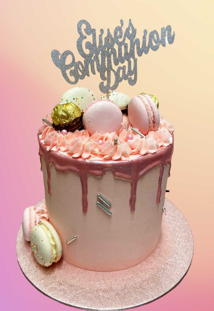 40th Birthday Girly Cake | Super Sweet Tooth