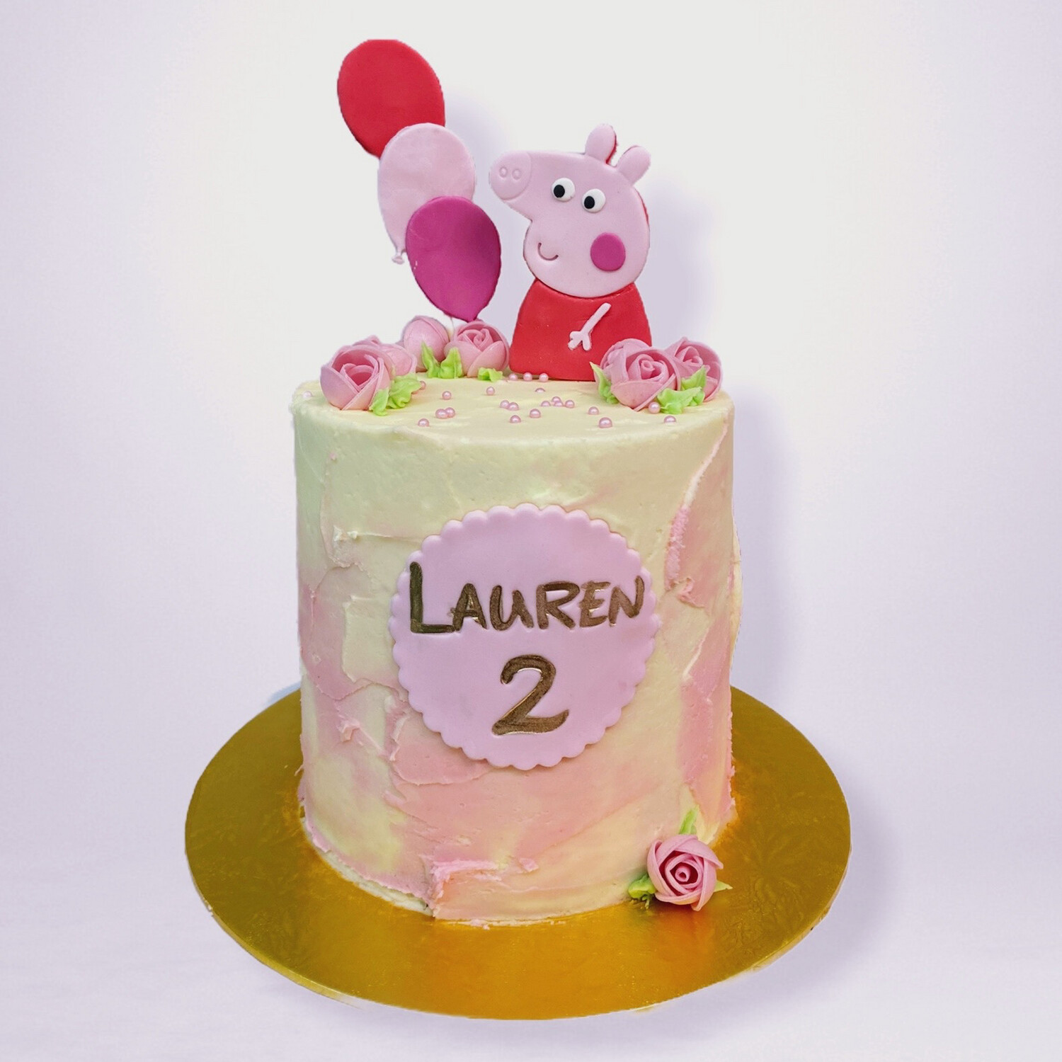 Peppa |Two Tier Cake|The Cake Store
