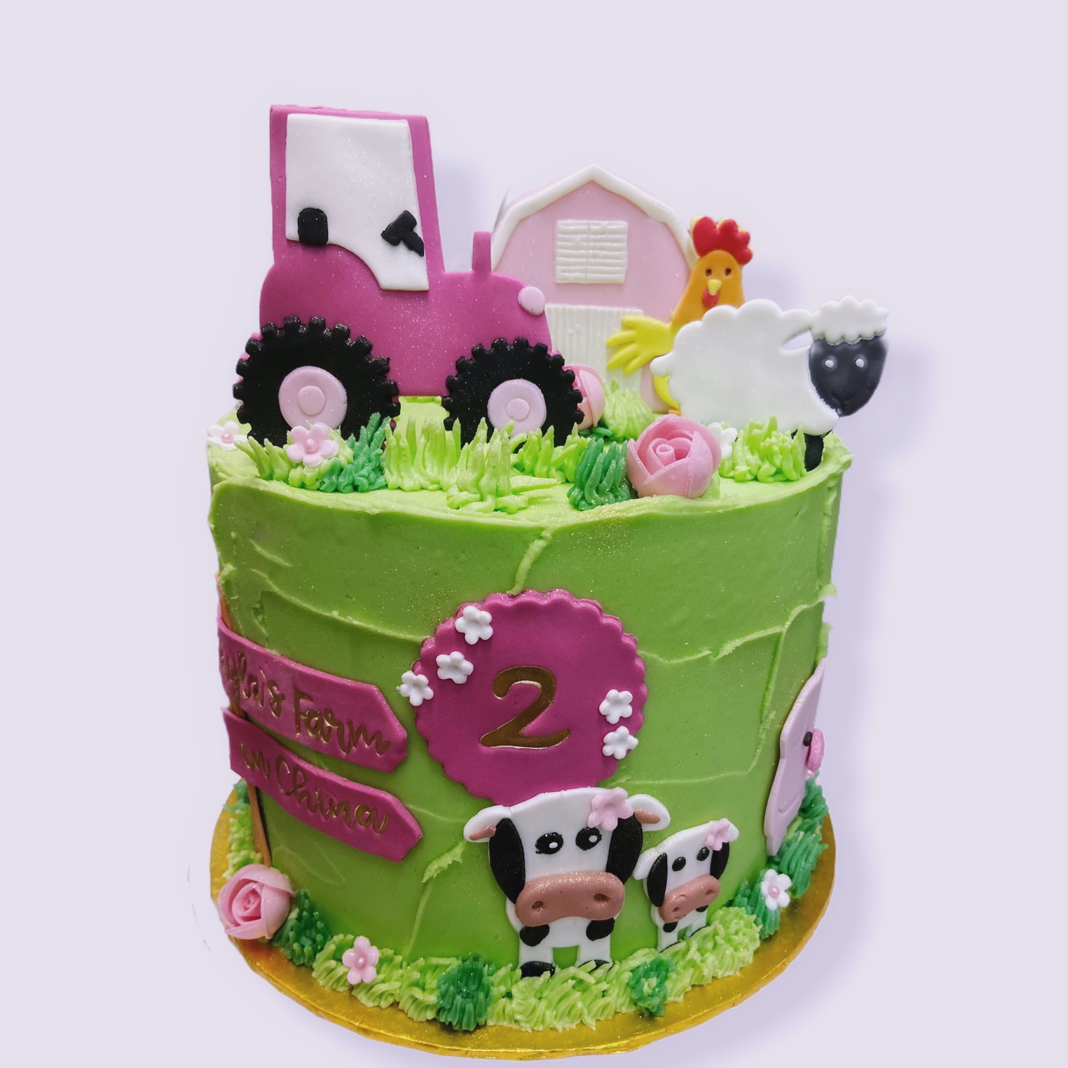 Farm Animal Cake Decoration Set Kids Party Woodland Forest Favor Cow Pig  Happy Birthday Cake Topper Baby Shower Baptism - AliExpress