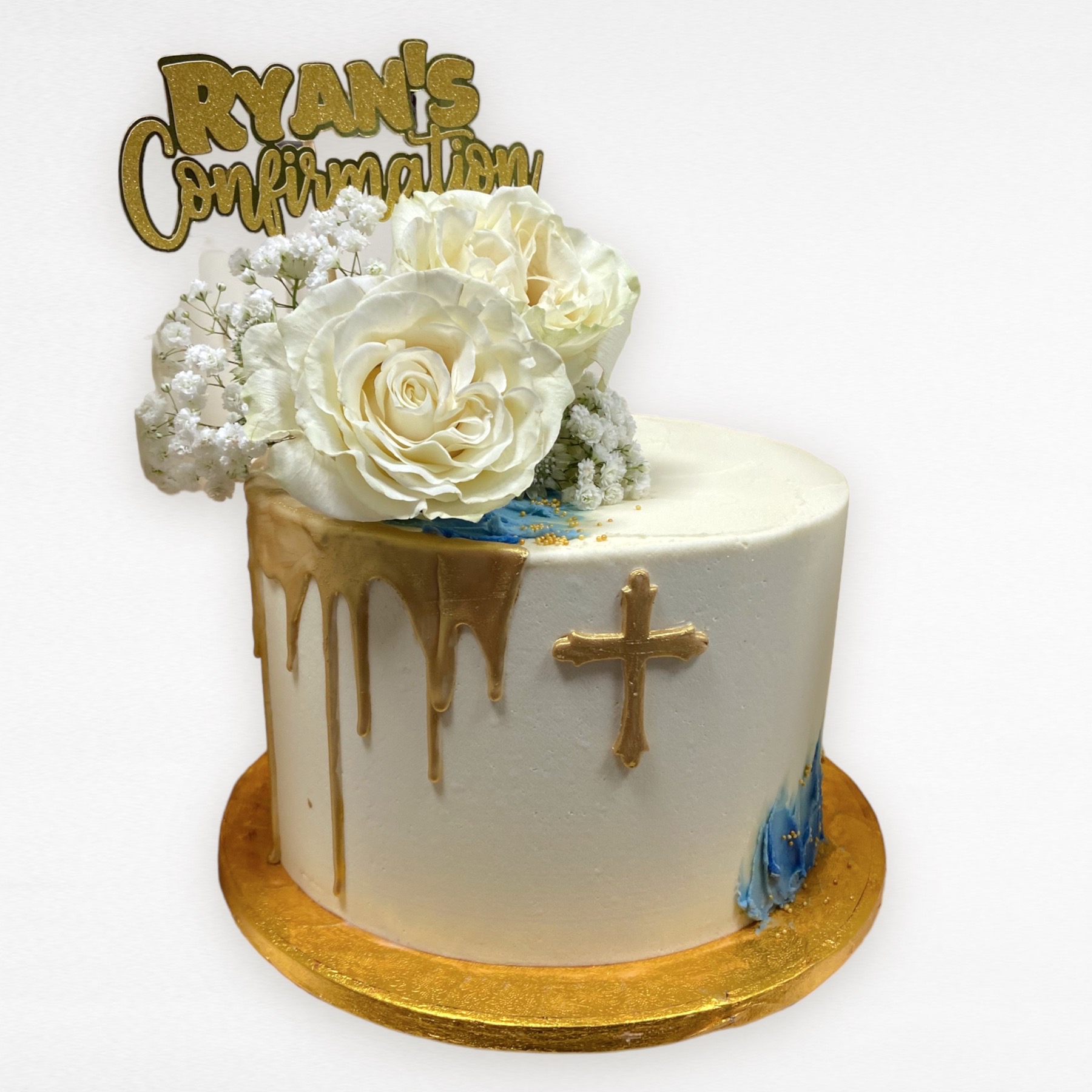 CHRISTENING/COMMUNION/CONFIRMATION CAKE – yumcakesderry