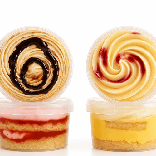 Pack of 4 cake pots